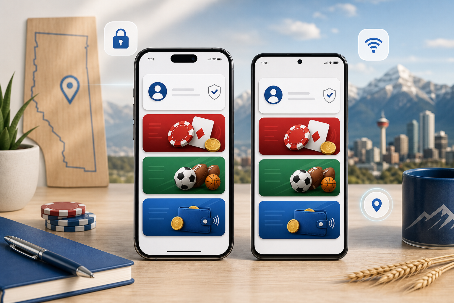 Mobile account access on phone and tablet in Alberta